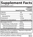 norwegian baby's dha carlson labs supplement facts