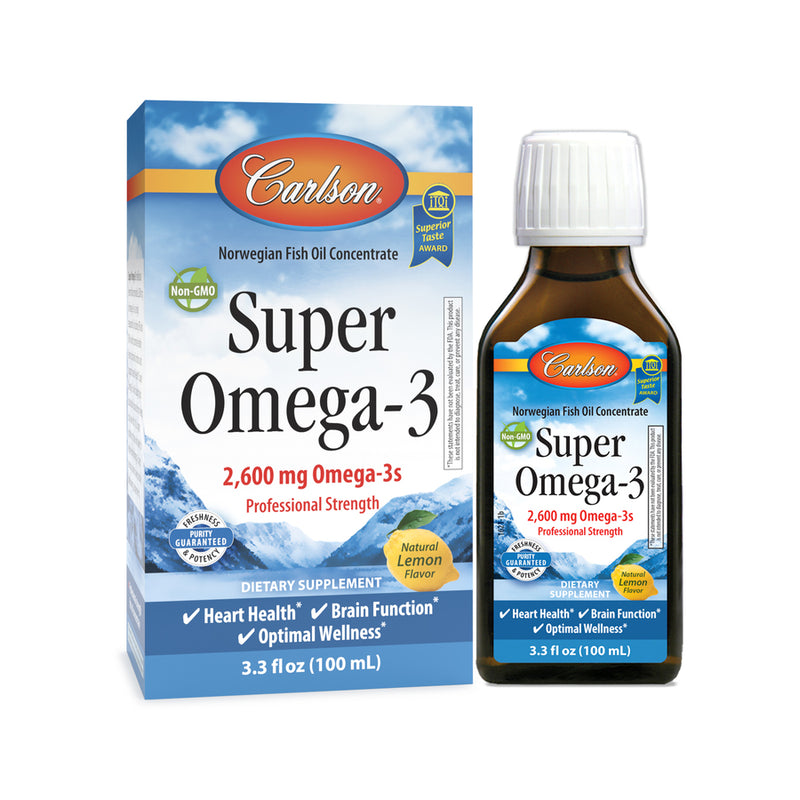 Norwegian Super Omega-3 (Carlson Labs) Front