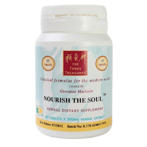 Nourish the Soul Tablets (Three Treasures) Front