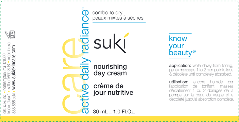 Nourishing Day Cream (Suki Skincare) Label