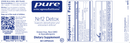 nrf2 detox pure encapsulations label