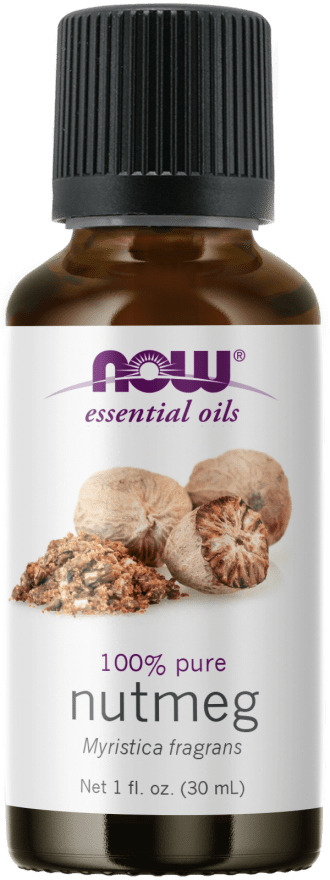 Nutmeg Oil Pure (NOW) Front