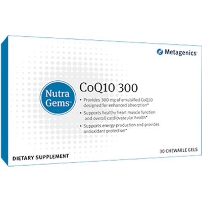 NutraGems CoQ10 300 (Metagenics)