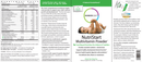 nutristart multivitamin powder rainbow light nutrition label