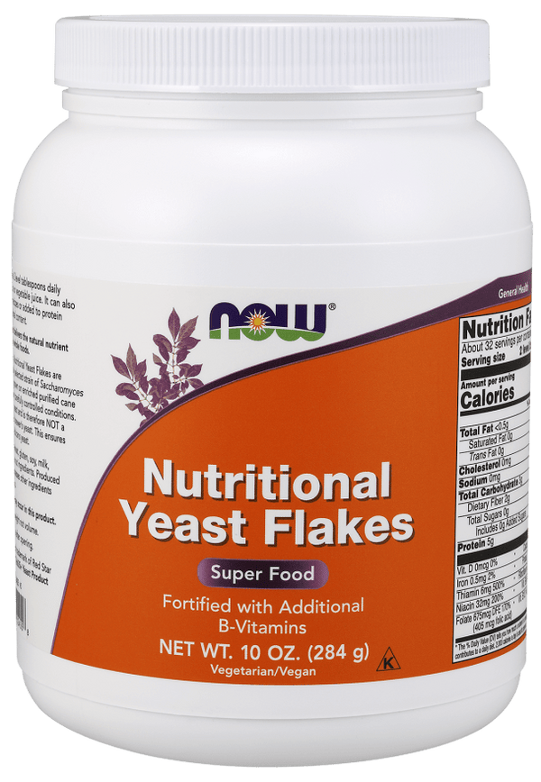 Nutritional Yeast Flakes (NOW) Front