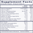 osseoapatite plus supplement facts