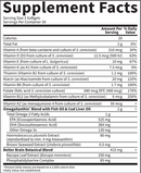 oceans 3 better brain garden of life supplement facts