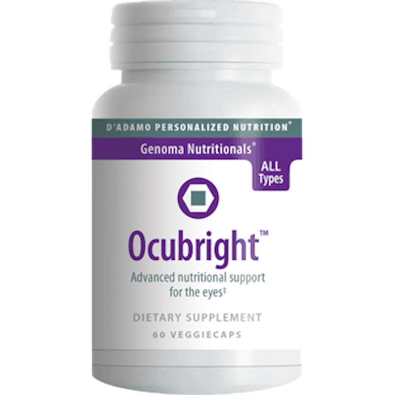 Ocubright (D'Adamo Personalized Nutrition) Front