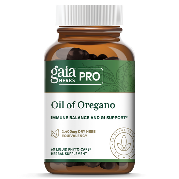 Oil Of Oregano (Gaia Herbs Professional Solutions) Front