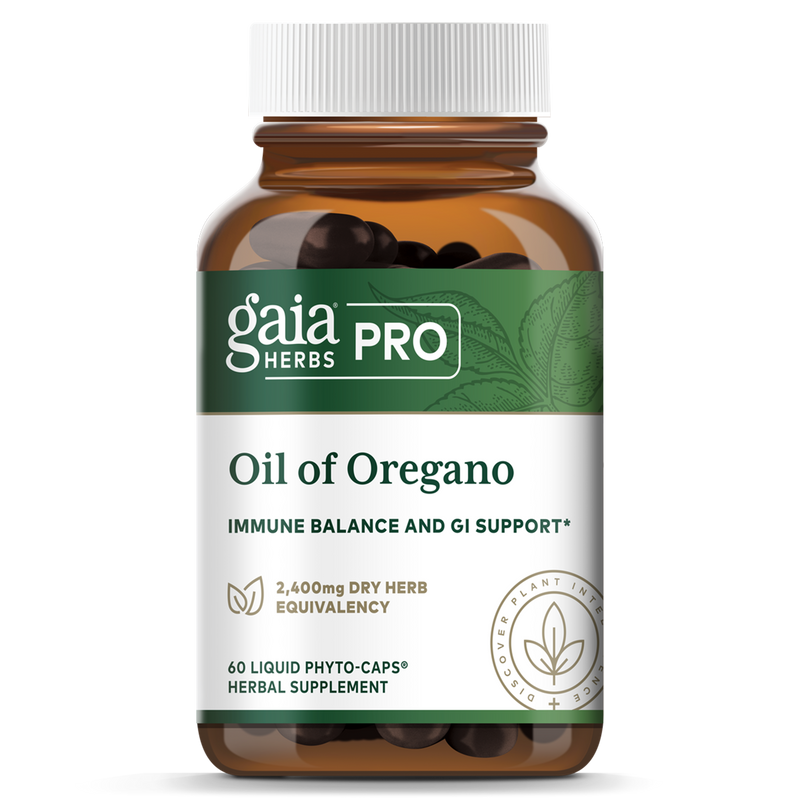 Oil Of Oregano (Gaia Herbs Professional Solutions) Front