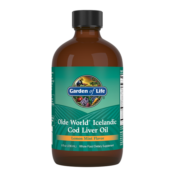 Olde World Icelandic Cod Liver Oil (Garden of Life) Front