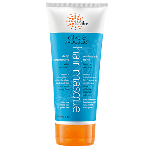 olive & avocado hair conditioner masque earth science