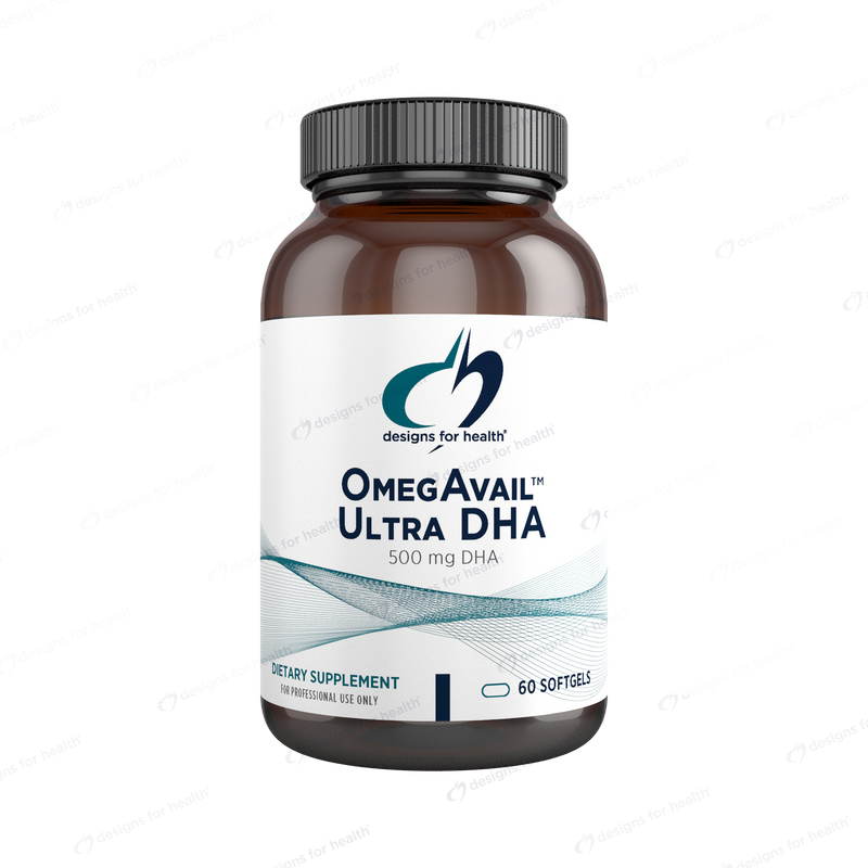 OmegAvail Ultra DHA (Designs for Health) Front