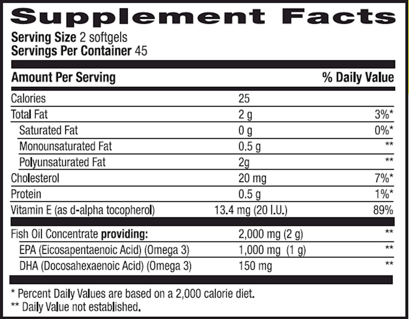 omega 3 mood country life supplement facts