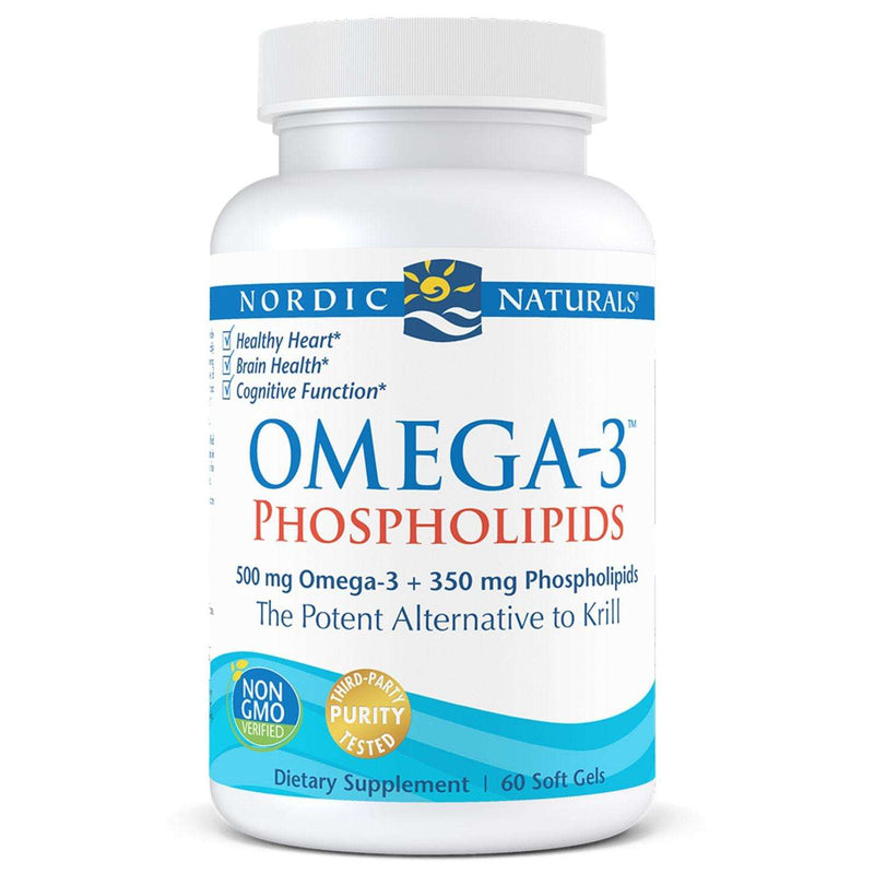 Omega-3 Phospholipids 60 Soft Gels Nordic Naturals