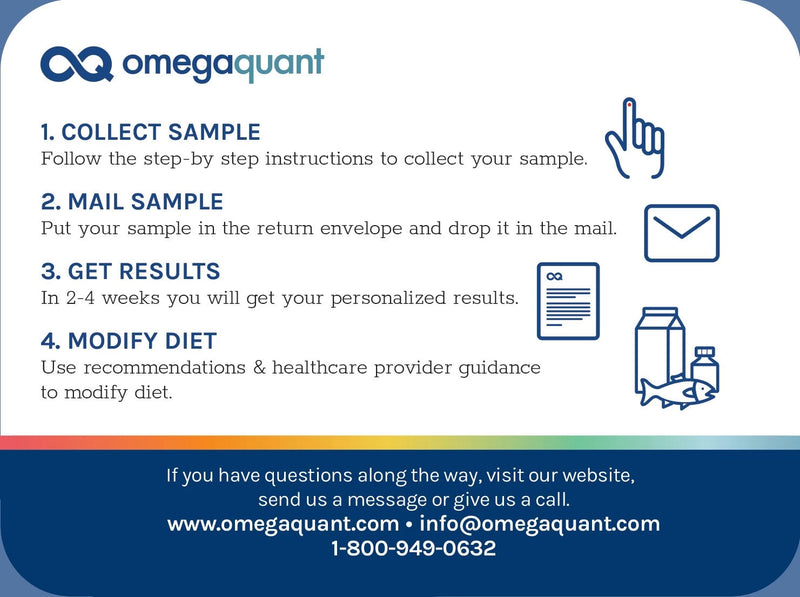 Omega-3 Index Complete OmegaQuant Label