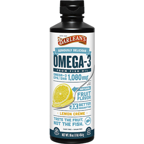 Omega-3 Lemon Creme (Barlean's Organic Oils)