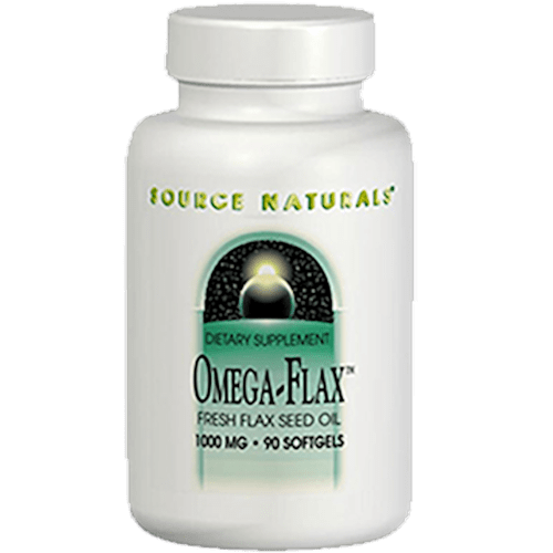 Omega-Flax 1000 mg (Source Naturals) Front