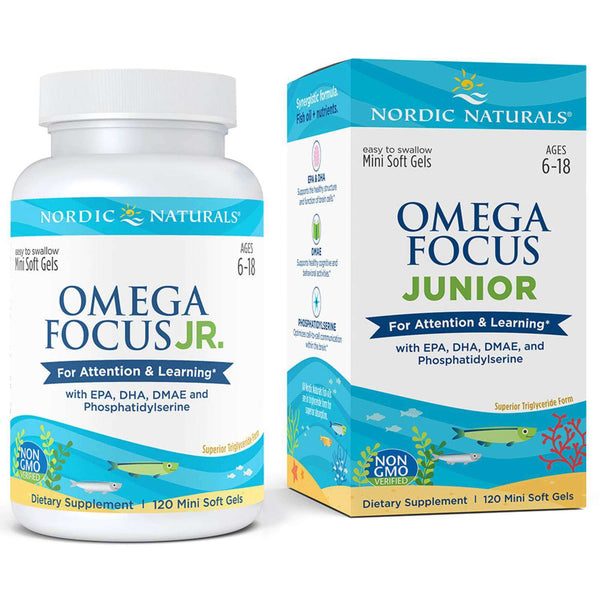Omega Focus Jr. Nordic Naturals Supplement