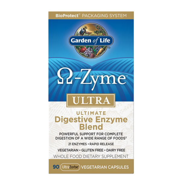 Omega-Zyme ULTRA (Garden of Life) Front