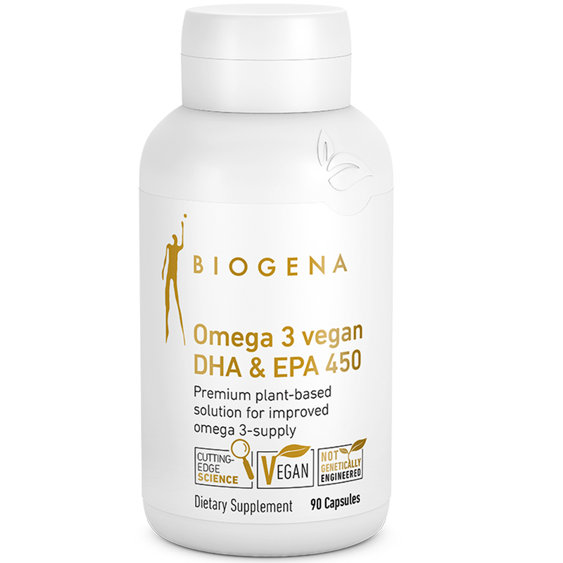 Omega 3 DHA & EPA 450 90 caps (Biogena) Front