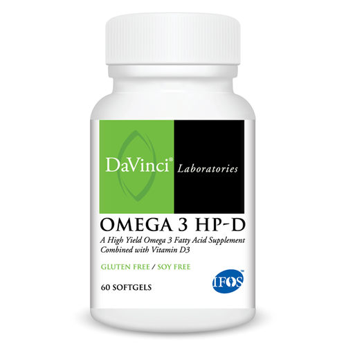 Omega 3 HP-D 60 Softgels (DaVinci Labs)