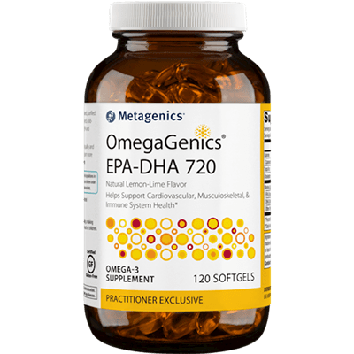 OmegaGenics EPA-DHA 720 Lemon (Metagenics) 120ct