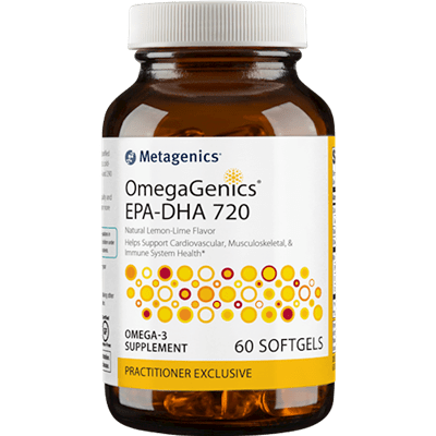 OmegaGenics EPA-DHA 720 Lemon (Metagenics) 60ct