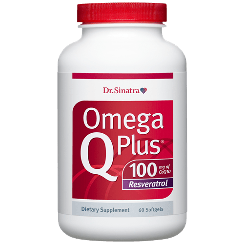 Omega Q Plus 100 Resveratrol (Dr. Sinatra)