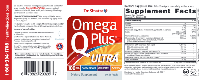 Omega Q Plus Ultra (Dr. Sinatra) Label