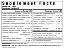 one daily without iron (innate response) supplement facts