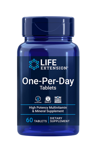 One-Per-Day Tablets (Life Extension) Front