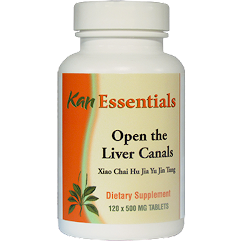 Open the Liver Canals Tablets (Kan Herbs Essentials) Front