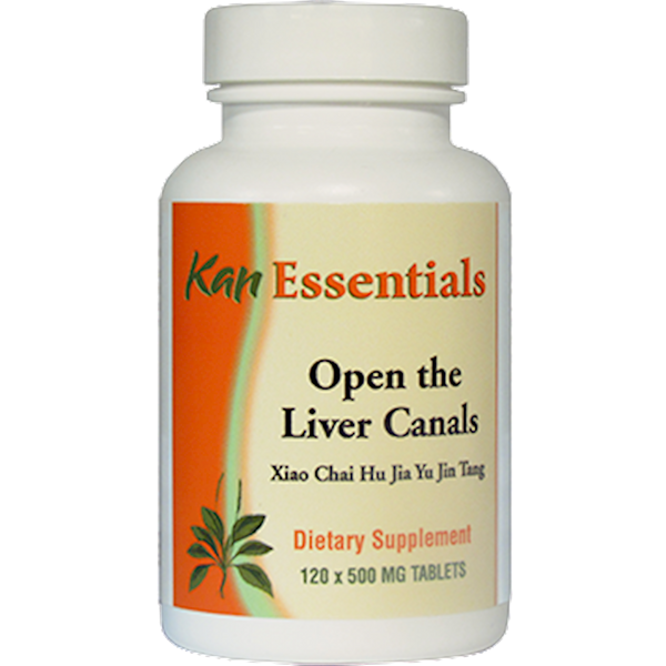 Open the Liver Canals Tablets (Kan Herbs Essentials) Front
