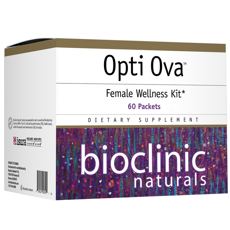 Opti Ova Female Wellness Kit (Bioclinic Naturals) Front