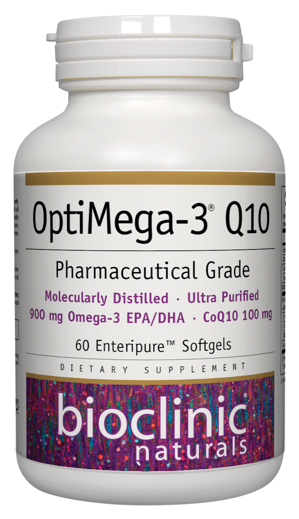 Optimega-3 Q10 (Bioclinic Naturals) Front