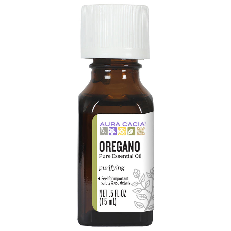 Oregano Essential Oil (Aura Cacia) Front