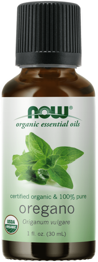 Oregano Oil Organic (NOW) Front