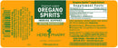oregano spirits herb pharm label