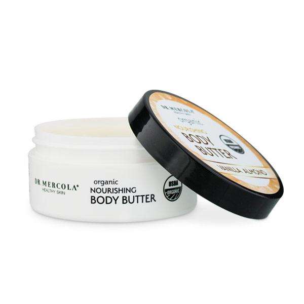 Organic Body Butter Vanilla Almond (Dr. Mercola)