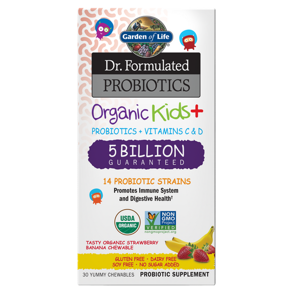 organic kids probiotics garden of life