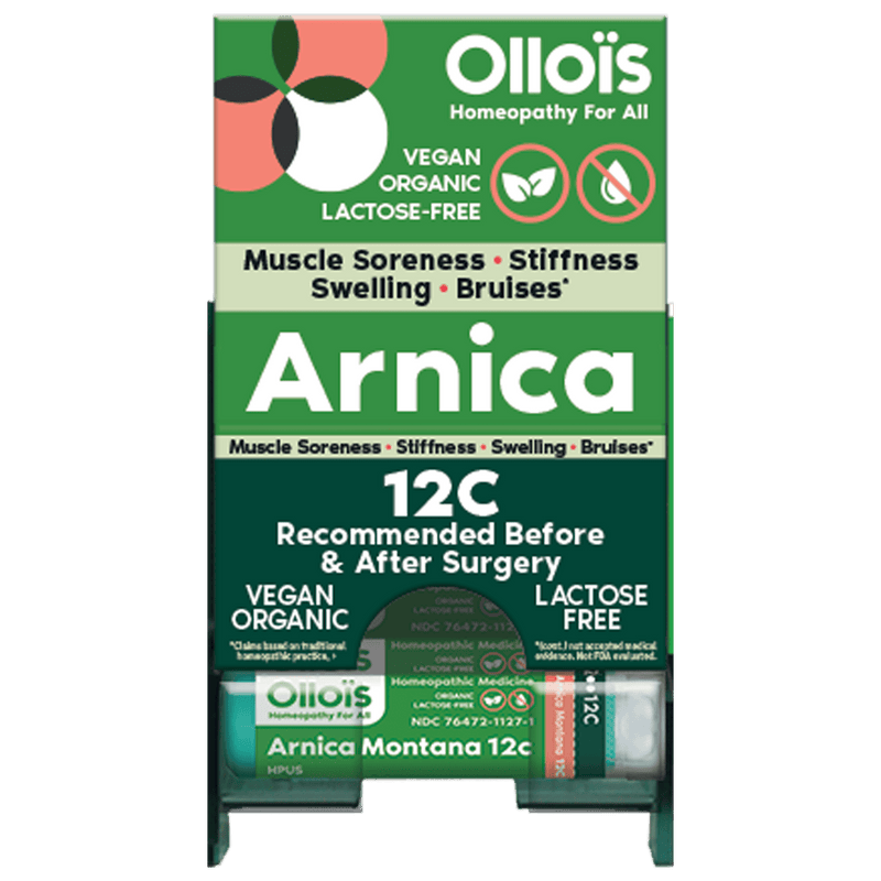 Organic Arnica 12C Cube Display Ollois