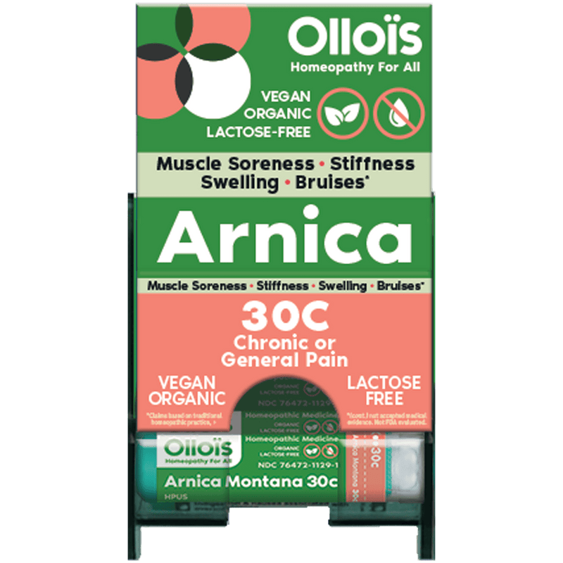 Organic Arnica 30C Cube Display Ollois