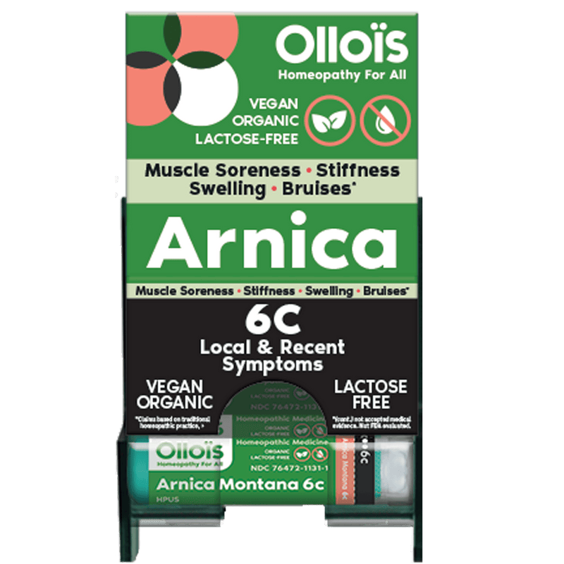 Organic Arnica 6C Cube Display Ollois