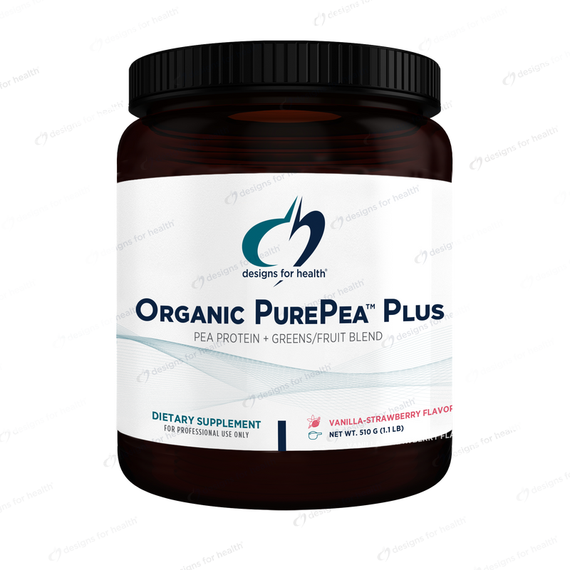 Organic PurePea Plus (Designs for Health) Front