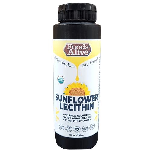 Organic Sunflower Lecithin Liquid (Foods Alive)
