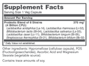 ortho dophilus (protocol for life balance) supplement facts