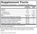 orthoflora yeast support (protocol for life balance) supplement facts