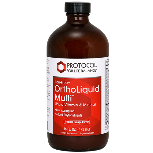 Ortho Liquid Multi Iron Free (Protocol for Life Balance)