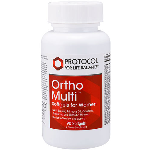 ortho multi softgels for women (protocol for life balance)